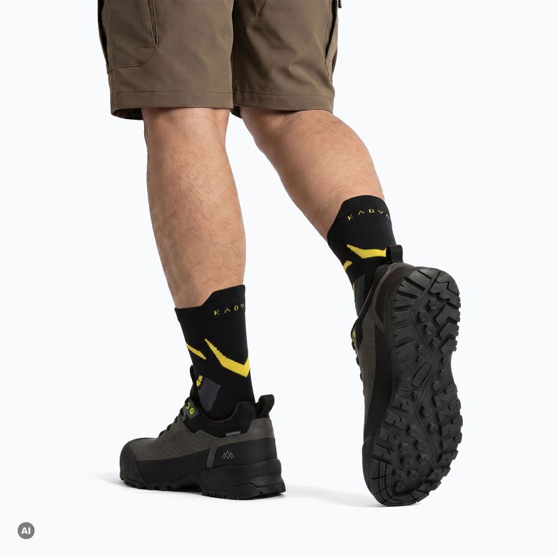 Men's trekking boots KADVA Strike Low WP black 3