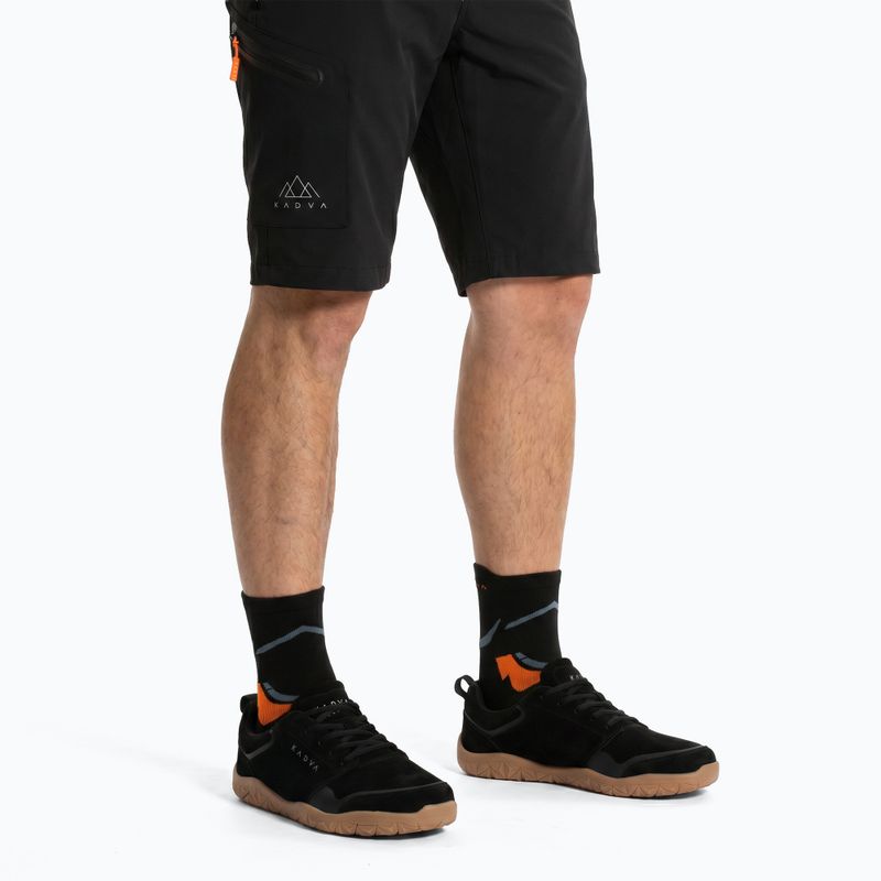 Men's barefoot shoes KADVA ROOT black 2