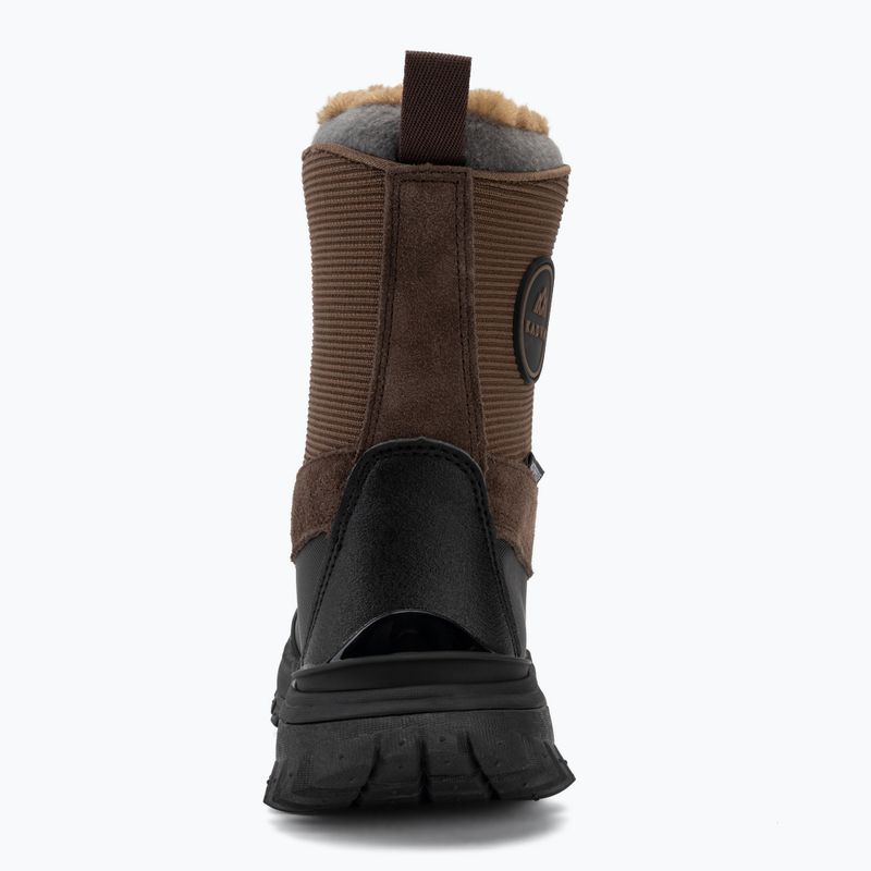 Men's KADVA Fitzroy Mid WP brown snow boots 6