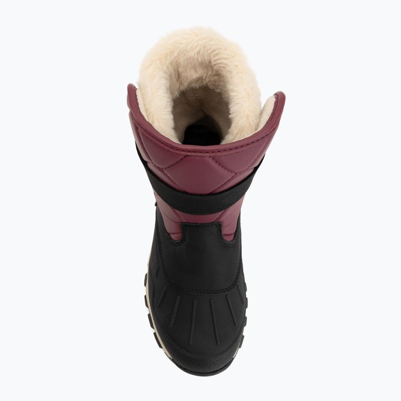 Children's snow boots KADVA Andes WP JR burgundy 12