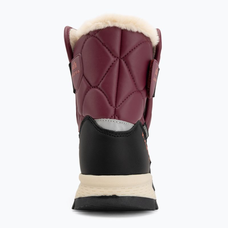 Children's snow boots KADVA Andes WP JR burgundy 13