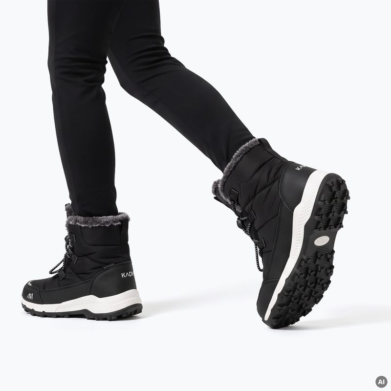 Children's snow boots KADVA Andy WP JR black 3