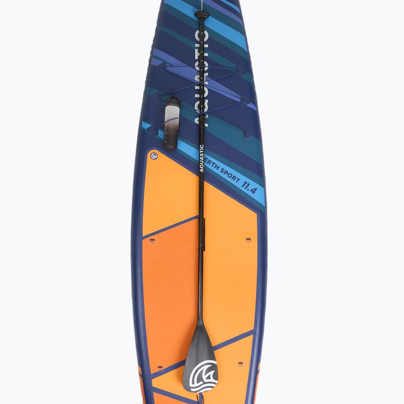 Inflatable board set SUP AQUASTIC Perth Sport 11'4" MSL allround orange 10