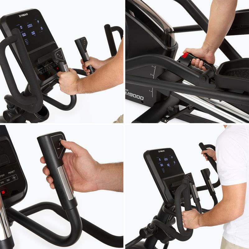 Cross-trainer XTREXO OEM9000 black 4