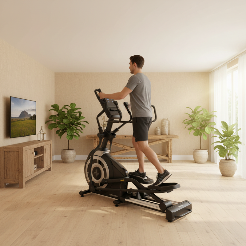 Cross-trainer XTREXO OEM9000 black 11