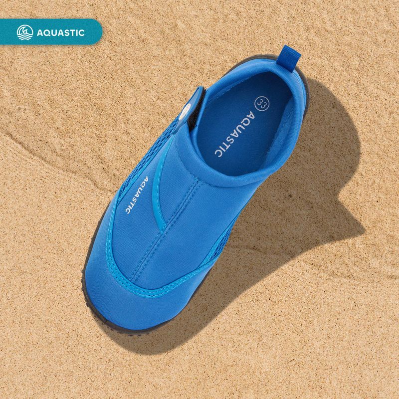 Children's water shoes AQUASTIC Nino navy blue 3