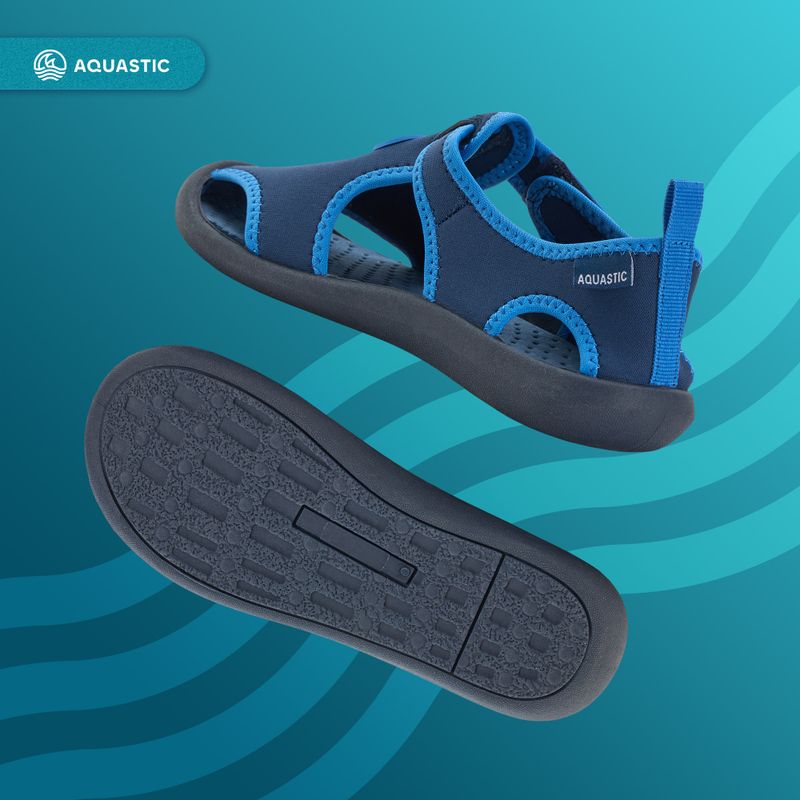 Children's sandals AQUASTIC Noni navy blue 8