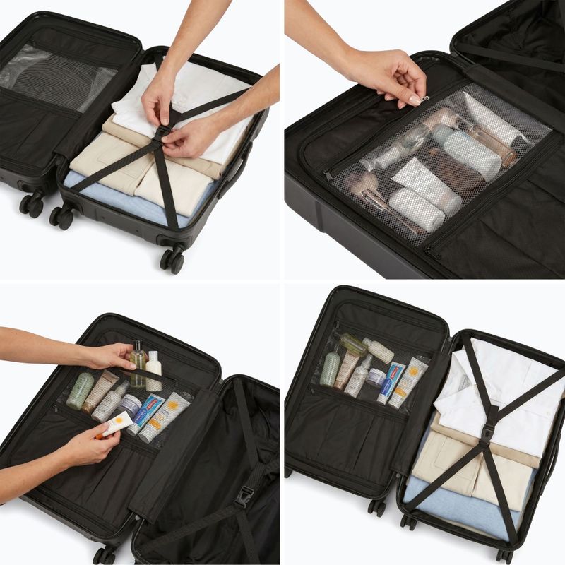 KADVA Roca 76 l travel suitcase black 3