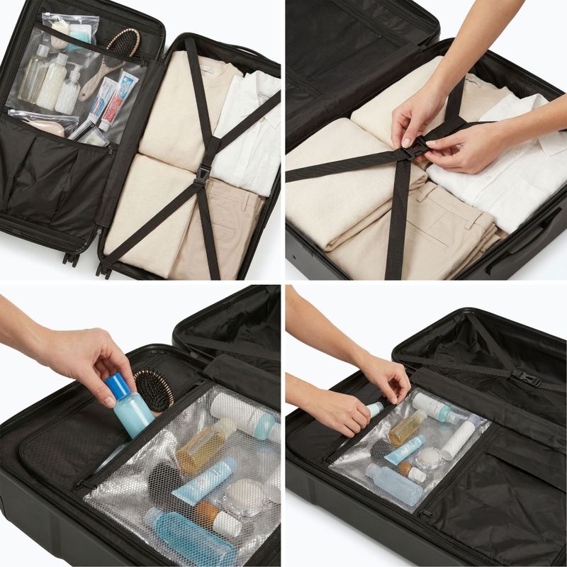 KADVA Roca 120 l travel suitcase black 3