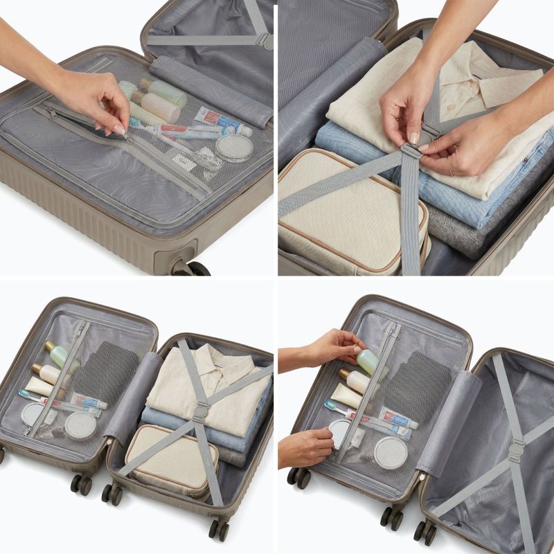KADVA Palero 38L Cabin Travel Suitcase beige 3