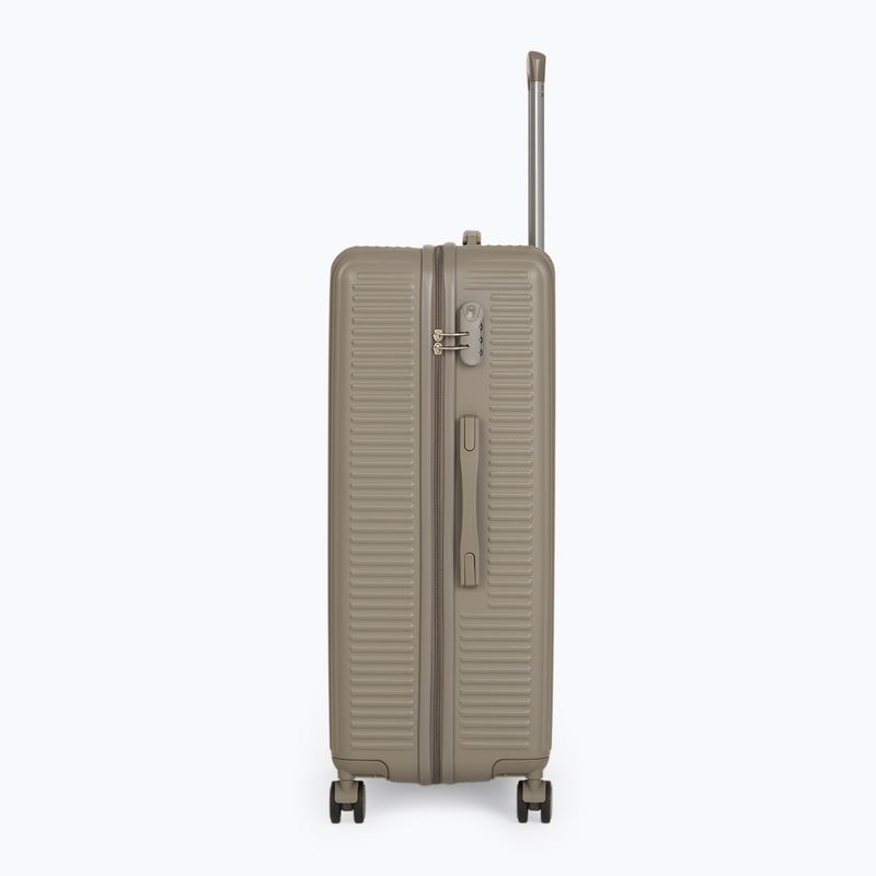Large travel suitcase KADVA Palero 95 l beige 4