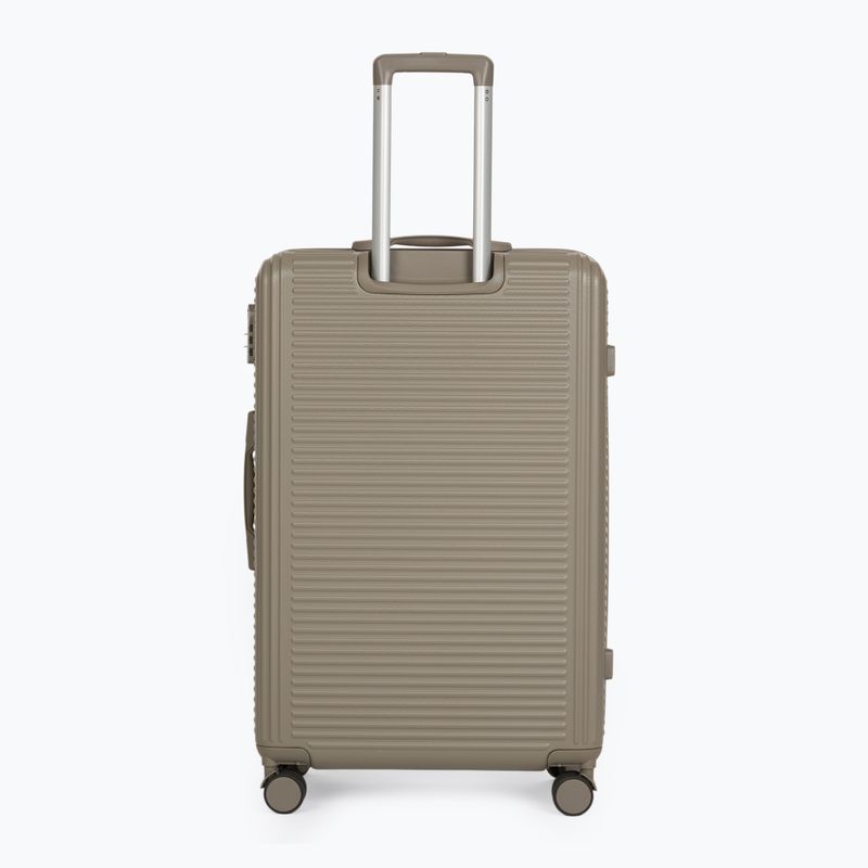 Large travel suitcase KADVA Palero 95 l beige 6