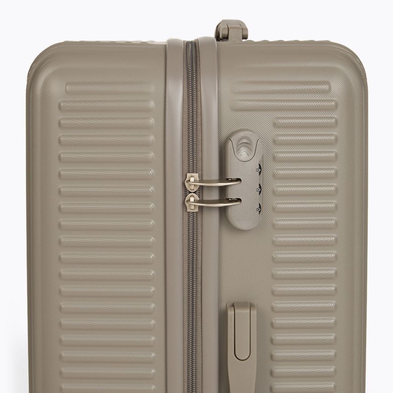 Large travel suitcase KADVA Palero 95 l beige 9