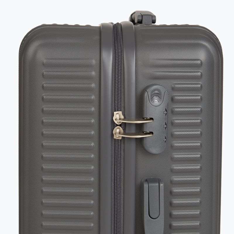 Medium travel suitcase KADVA Palero 64 l grey 9