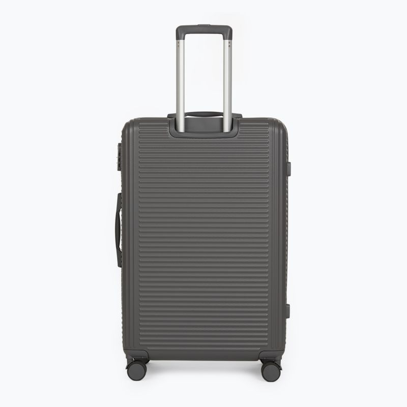 Large travel suitcase KADVA Palero 95 l grey 6