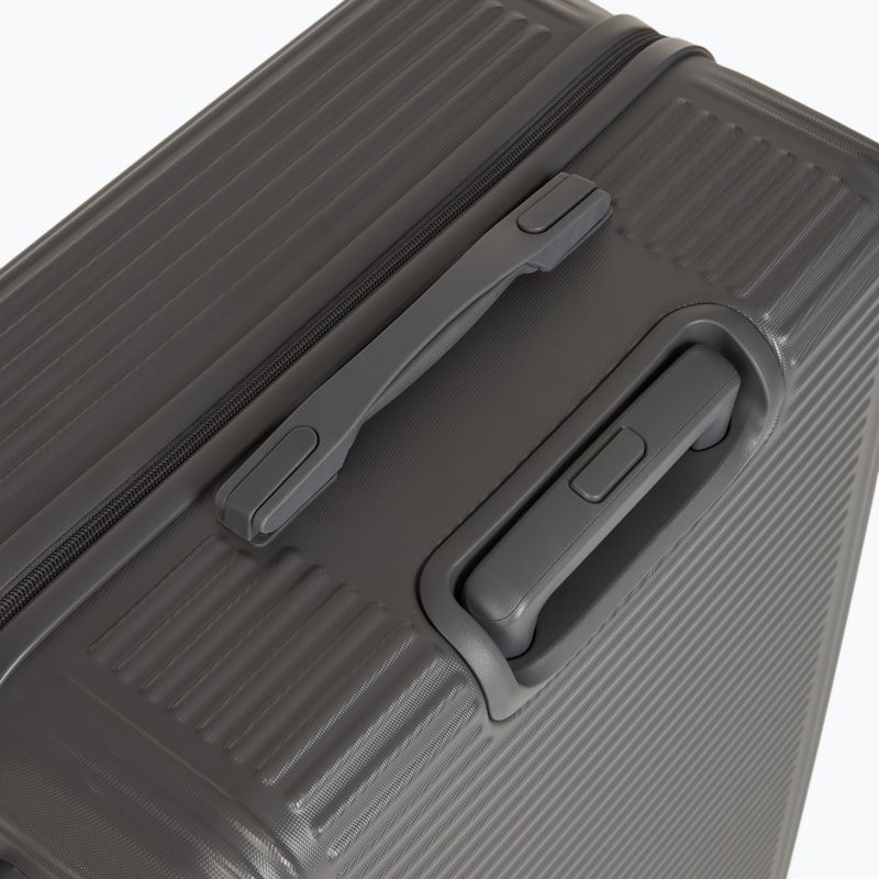 Large travel suitcase KADVA Palero 95 l grey 11