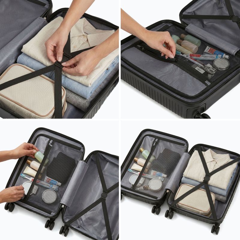 KADVA Palero 38L Cabin Suitcase black 3