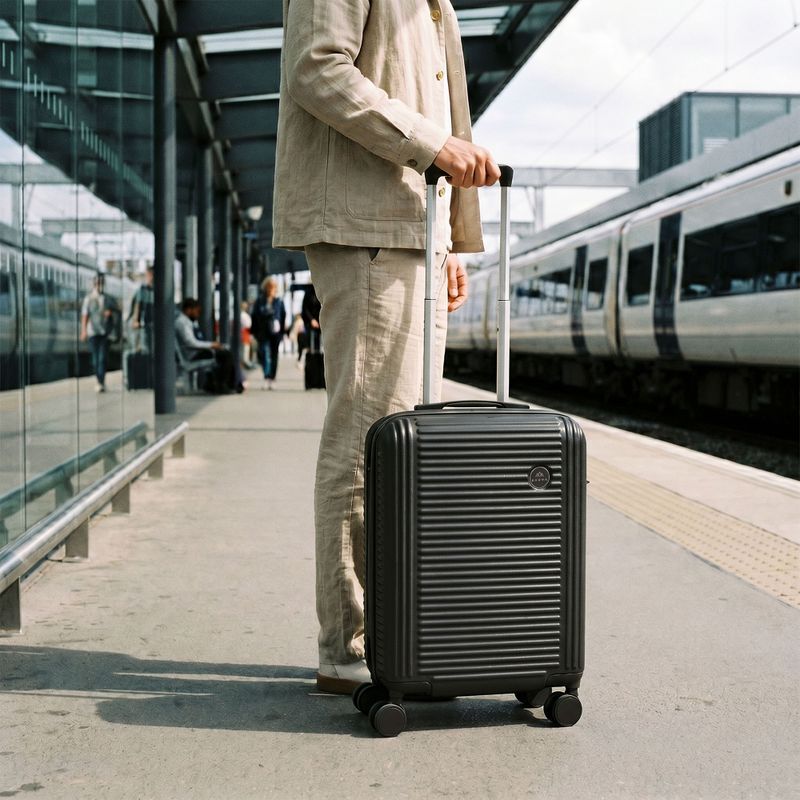 KADVA Palero 38L Cabin Suitcase black 5