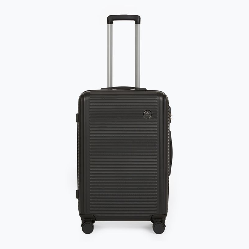 Medium travel suitcase KADVA Palero 64 l black