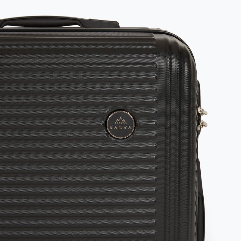 Medium travel suitcase KADVA Palero 64 l black 8