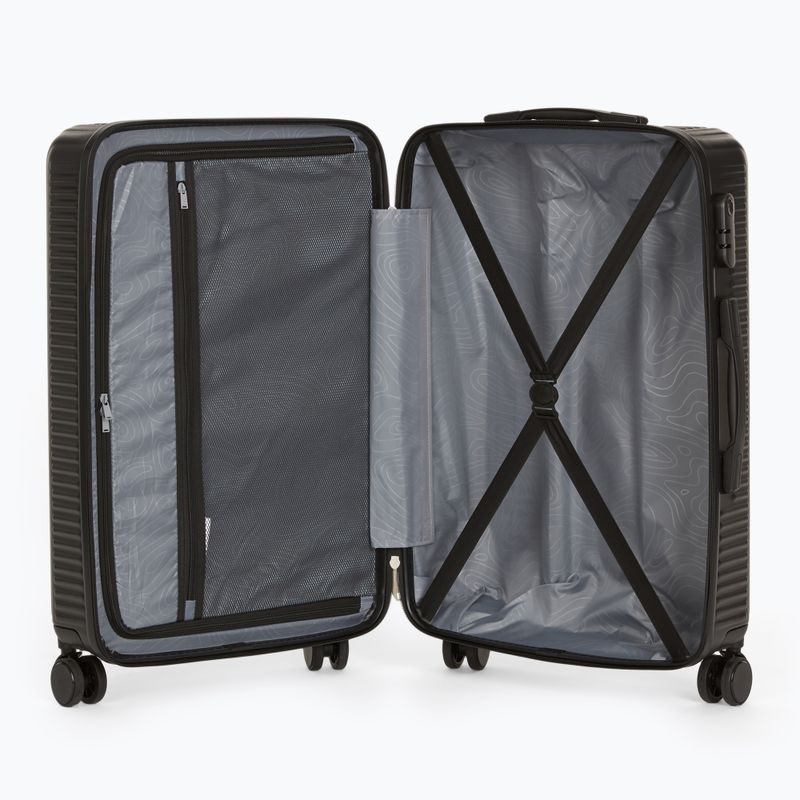 Medium travel suitcase KADVA Palero 64 l black 13