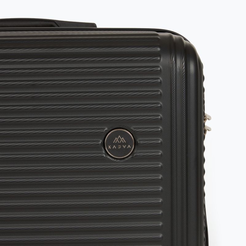 Large travel suitcase KADVA Palero 95 l black 8