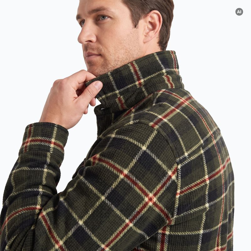 Men's trekking sweatshirt KADVA Walkora green 2