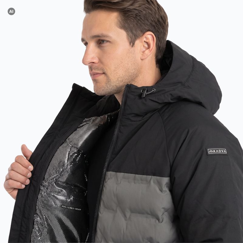 Kurtka ocieplana męska KADVA GlacierShell szary 2