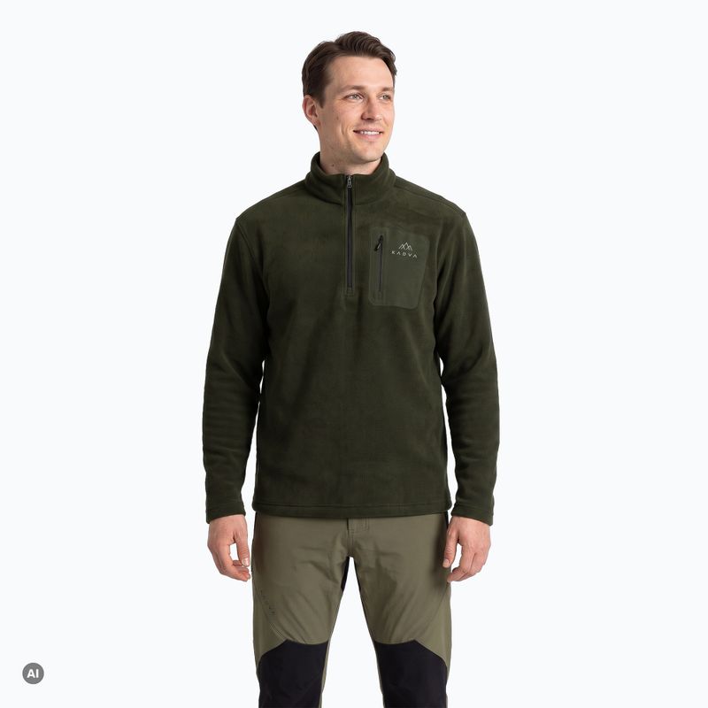 Men's KADVA SumGear fleece sweatshirt green