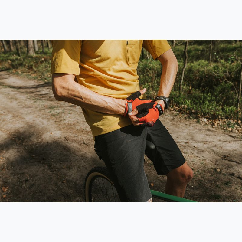 ATTABO Vito gel shock proof red/black cycling gloves 9