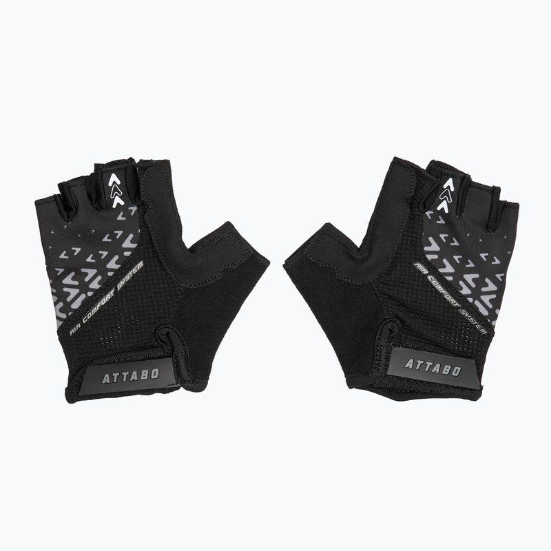 Children's cycling gloves ATTABO Vito JRB gel shock proof black 2