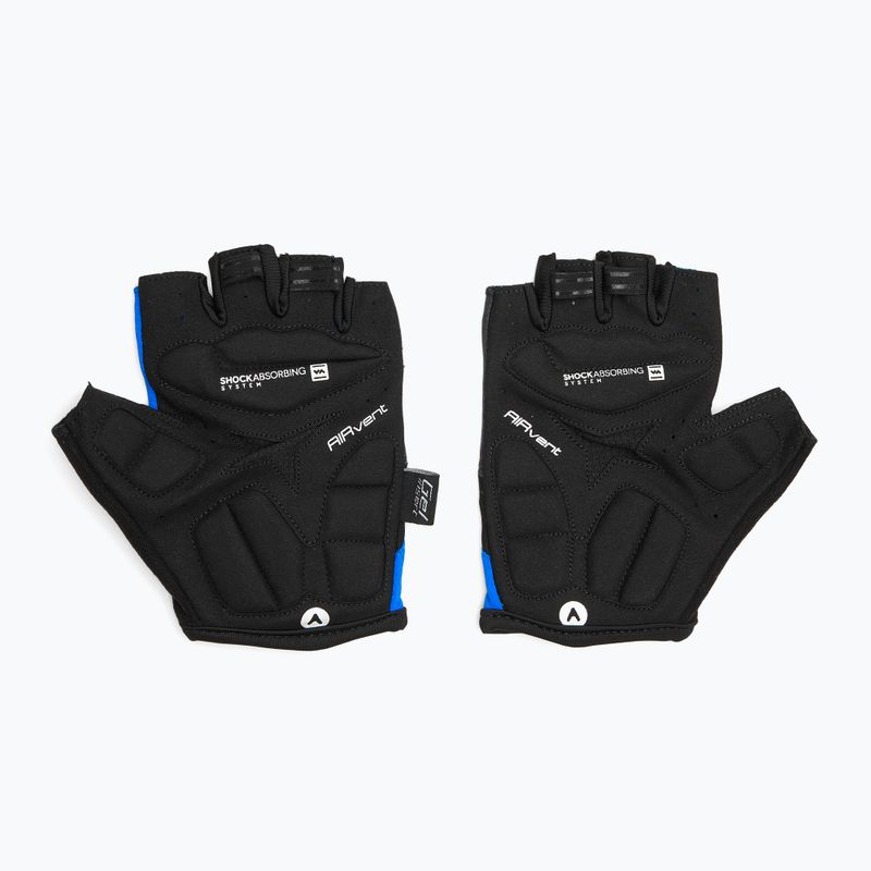 ATTABO Kinu Pro shock absorbing system blue/black cycling gloves 3