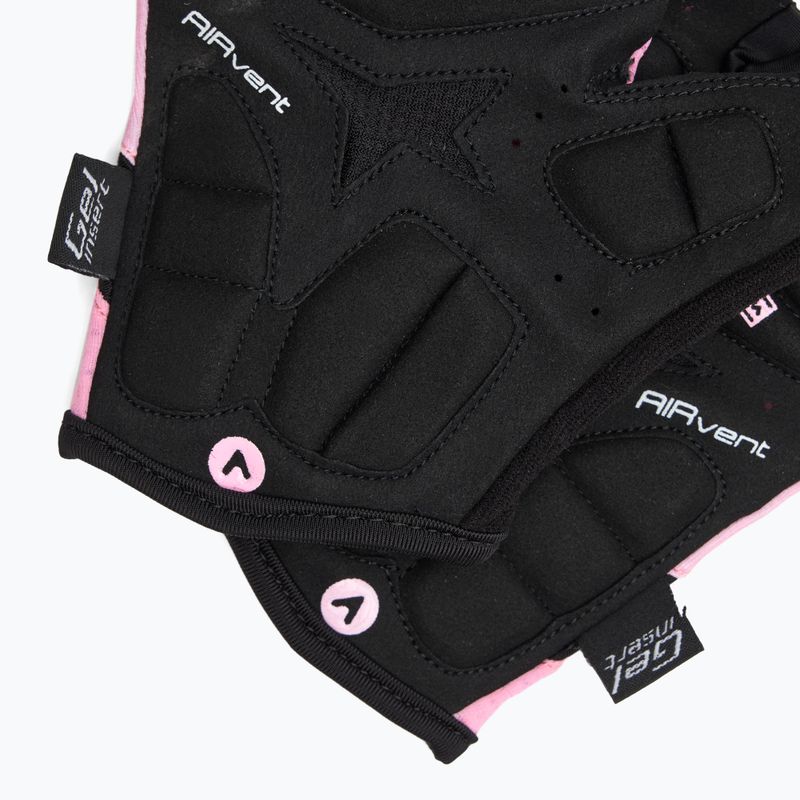 Women's cycling gloves ATTABO Kinu Pro WMNS shock absorbing system pink/black 7