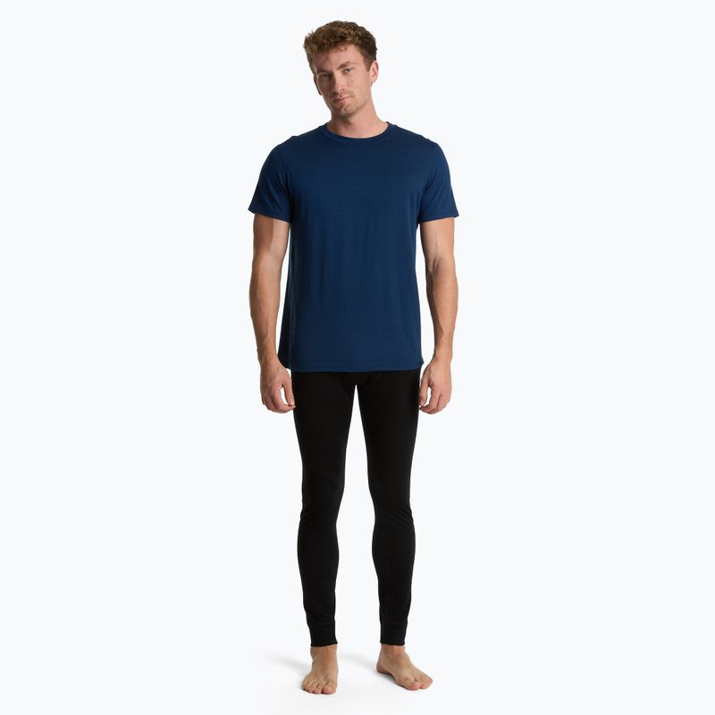 Men's thermal T-shirt WOOLCANO Merino 100% TEE0546 navy blue 7