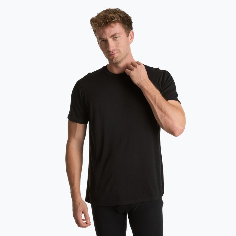 Men's thermal T-shirt WOOLCANO Merino 100% TEE0546 black 7