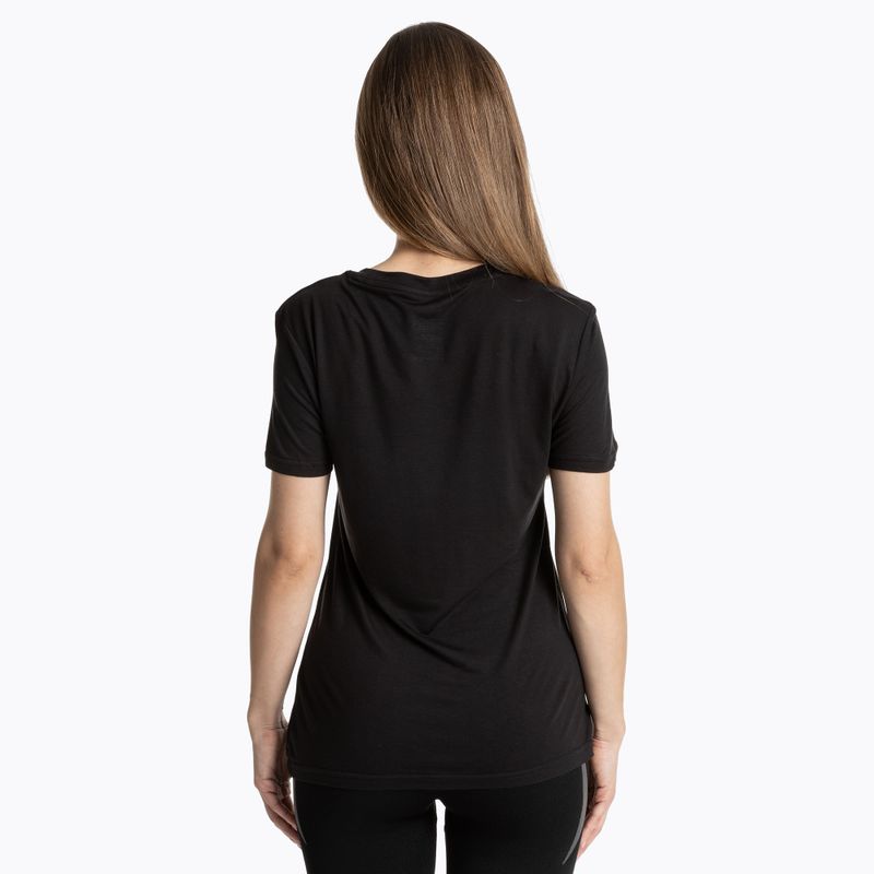 Women's thermal T-shirt WOOLCANO Merino TEE0547 black 3