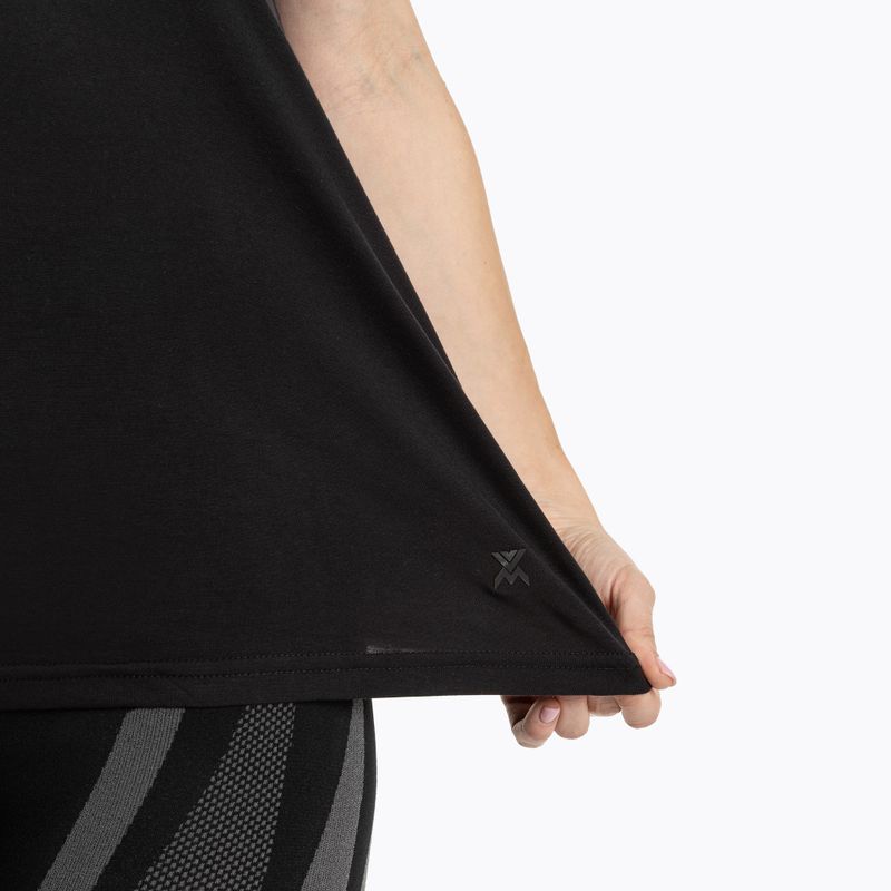 Women's thermal T-shirt WOOLCANO Merino TEE0547 black 5