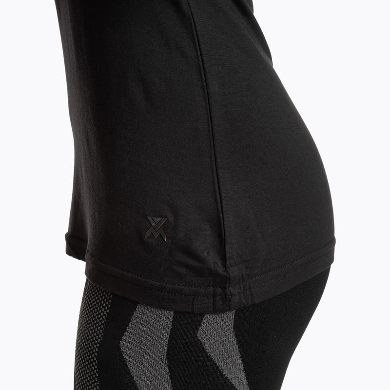 Women's thermal T-shirt WOOLCANO Merino TEE0547 black 6