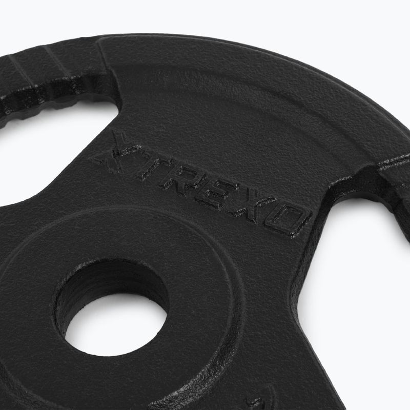 XTREXO cast iron weight TRX-ICP002 2.5 kg chrome 4