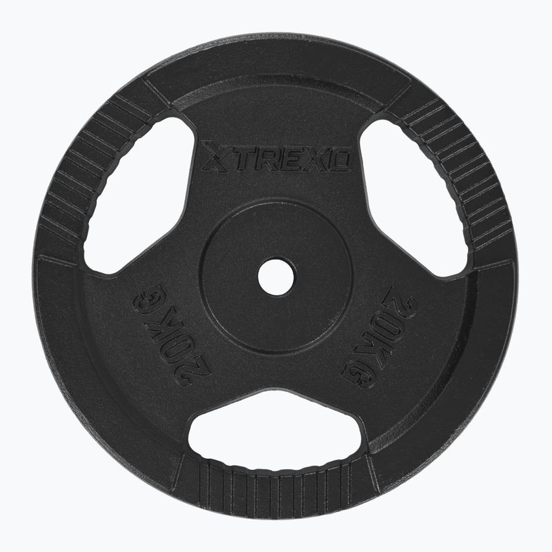 XTREXO cast iron weight TRX-ICP020 20 kg chrome 3