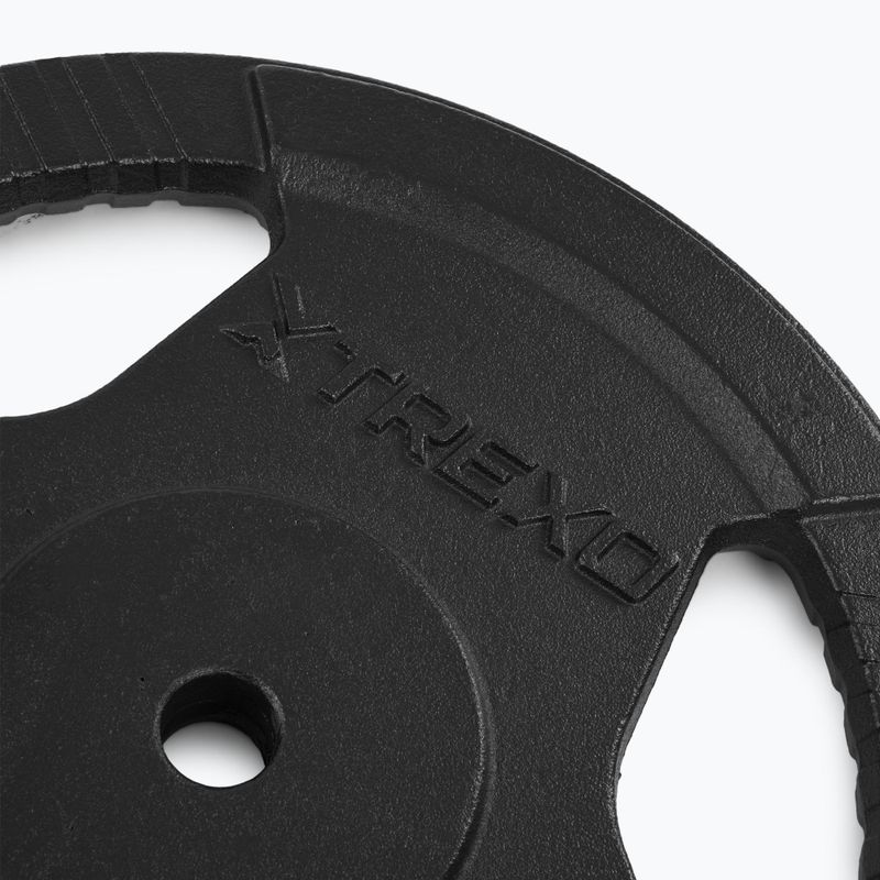 XTREXO cast iron weight TRX-ICP025 25 kg chrome 4