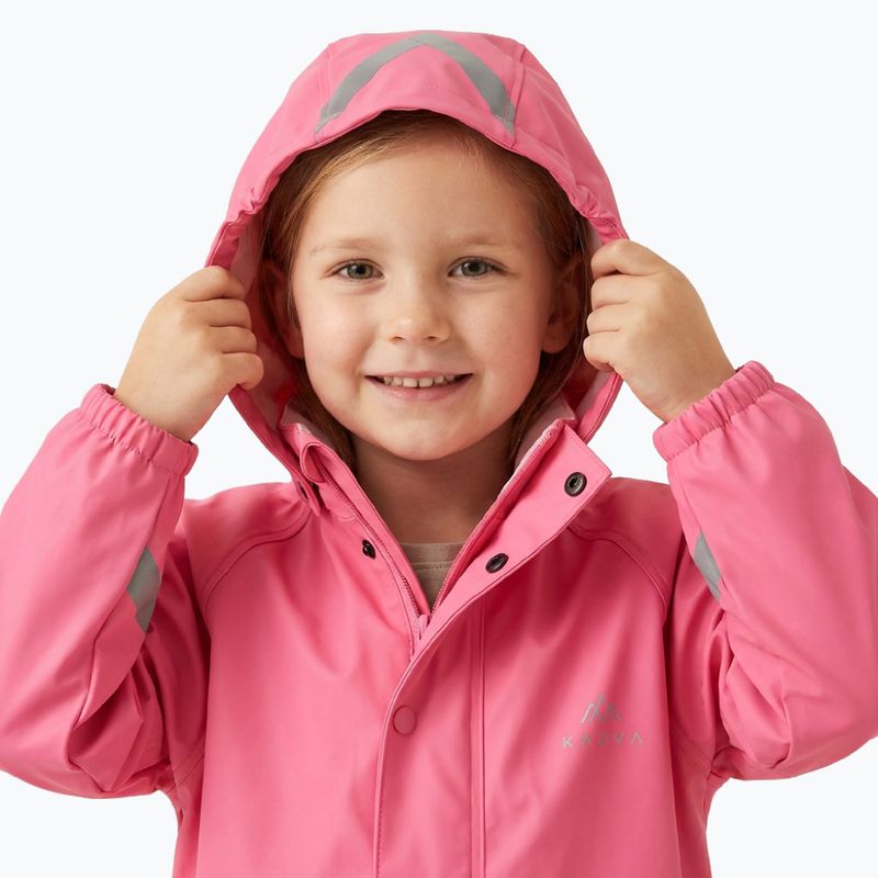 Children's rain jacket KADVA AquaLock JR pink 4
