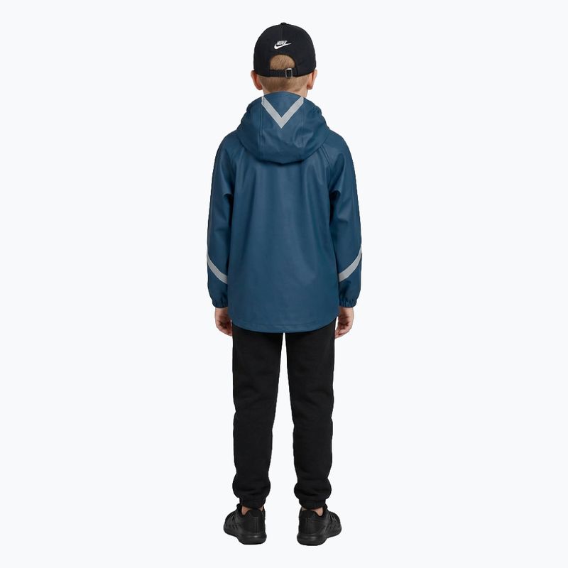 Children's rain jacket KADVA AquaLock JR membrane 5000 navy blue 5