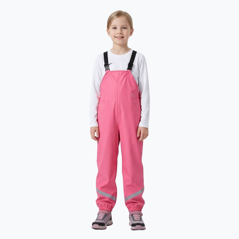 Children's waterproof trousers KADVA AquaLock JR pink
