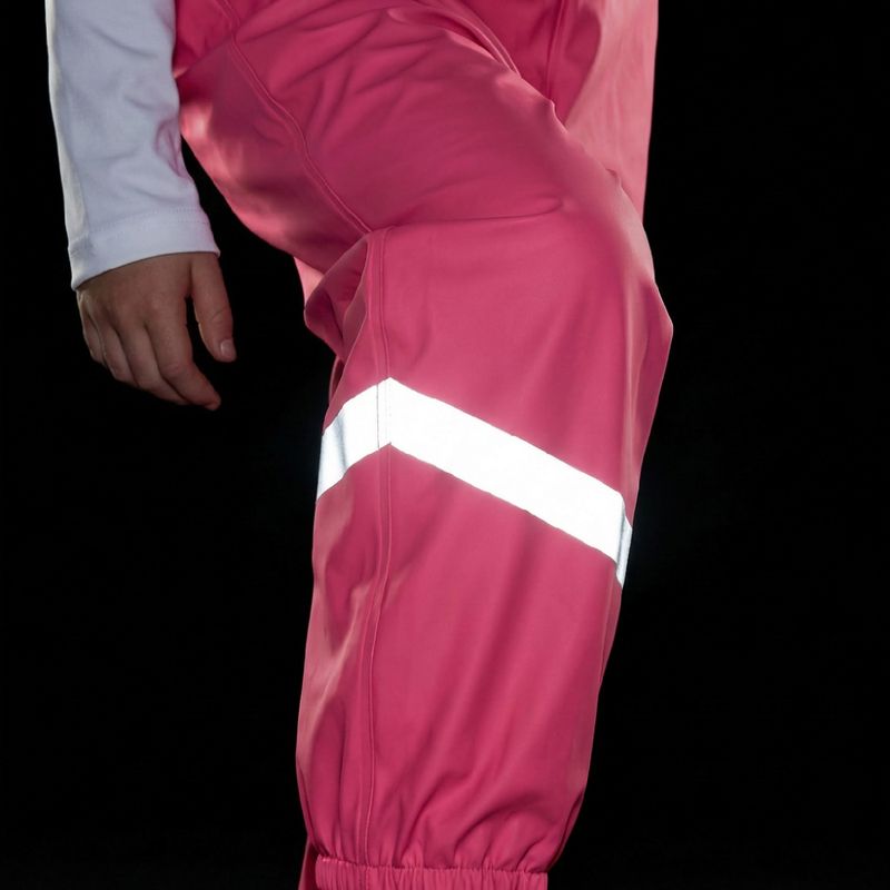Children's waterproof trousers KADVA AquaLock JR pink 5