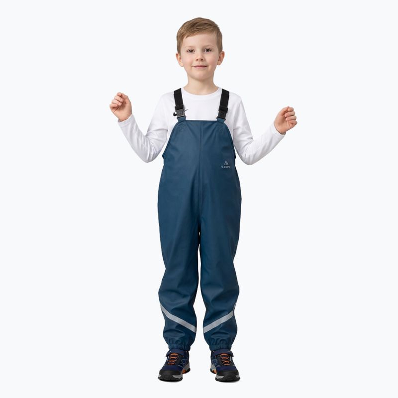 Children's Waterproof Trousers KADVA AquaLock JR membrane 5000 navy blue 3