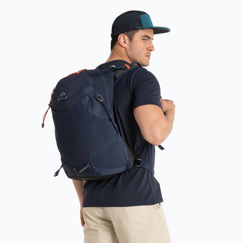 KADVA Aventura 22 l Steel Blue Hiking Backpack 2