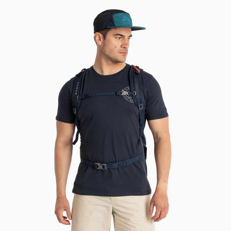 KADVA Aventura 22 l hiking backpack steel blue 12