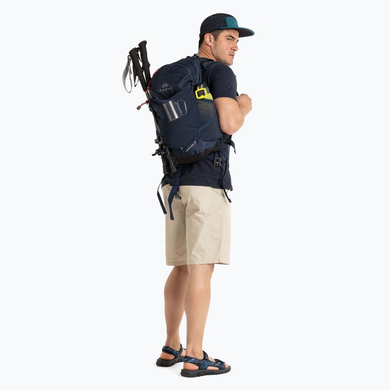 KADVA Aventura 22 l hiking backpack steel blue 16