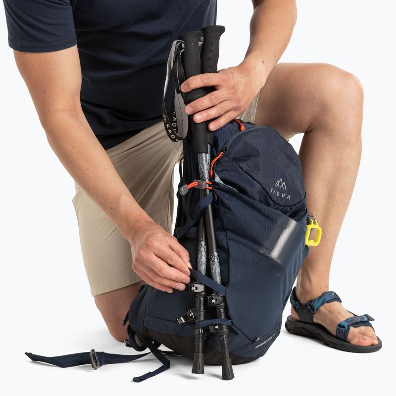 KADVA Aventura 22 l hiking backpack steel blue 18